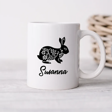 Tasse Hase mit Name