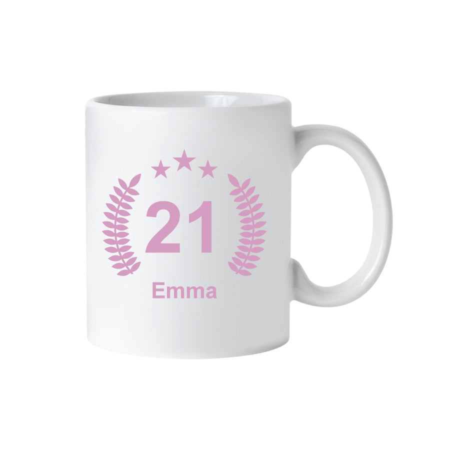 Tasse Geburtstag, rosa