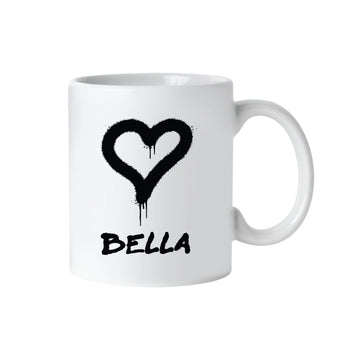 Tasse Grafitti Herz