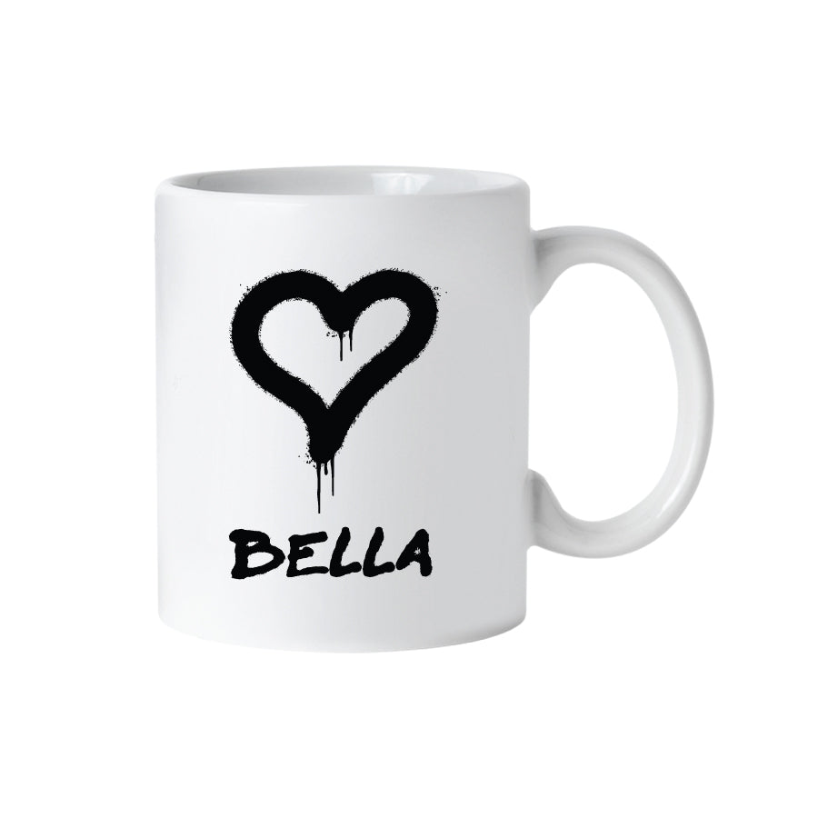 Tasse Grafitti Herz