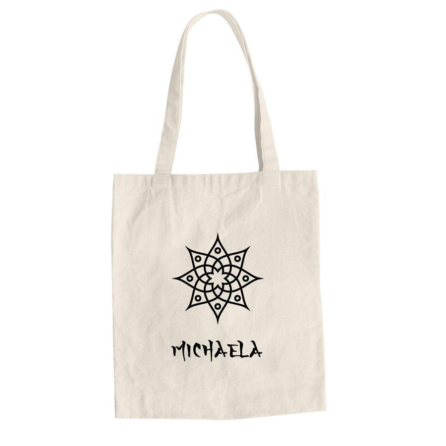 Baumwolltasche Mandala Yoga personalisiert