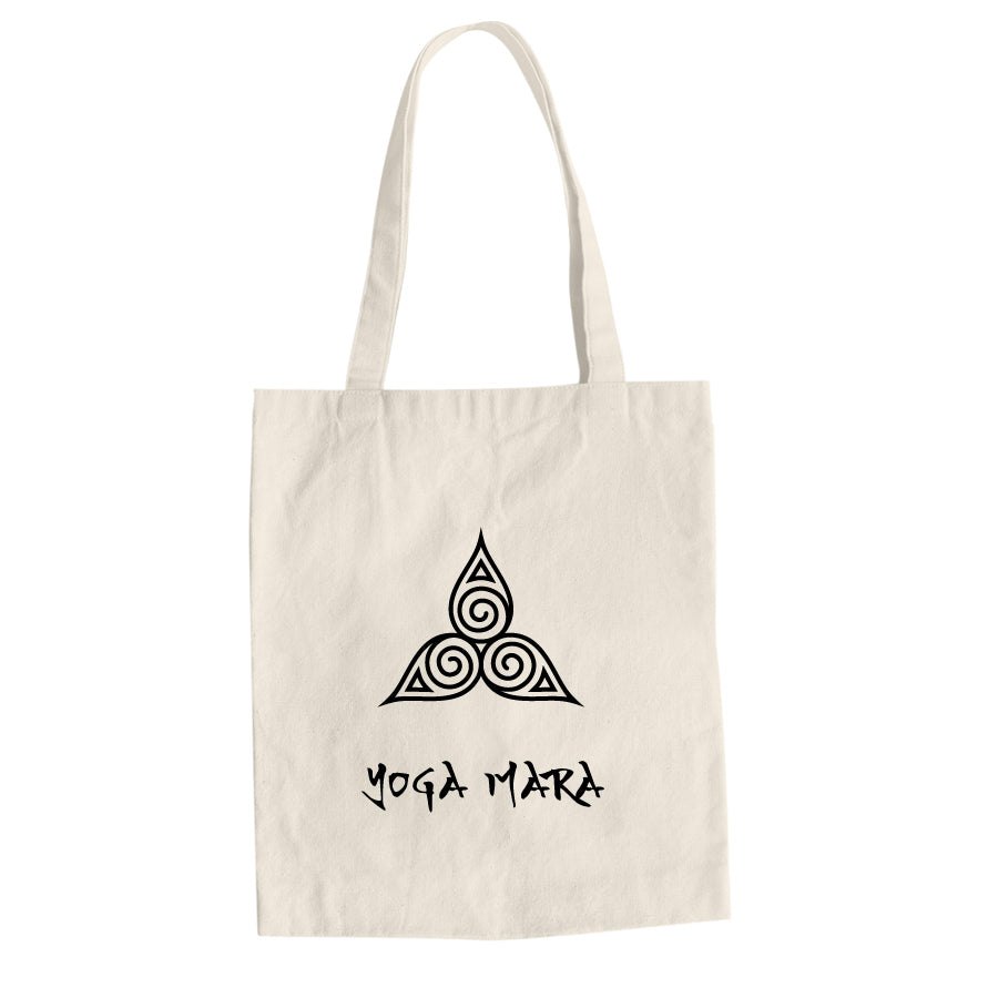 Baumwolltasche Mandala Yoga Triskele personalisiert