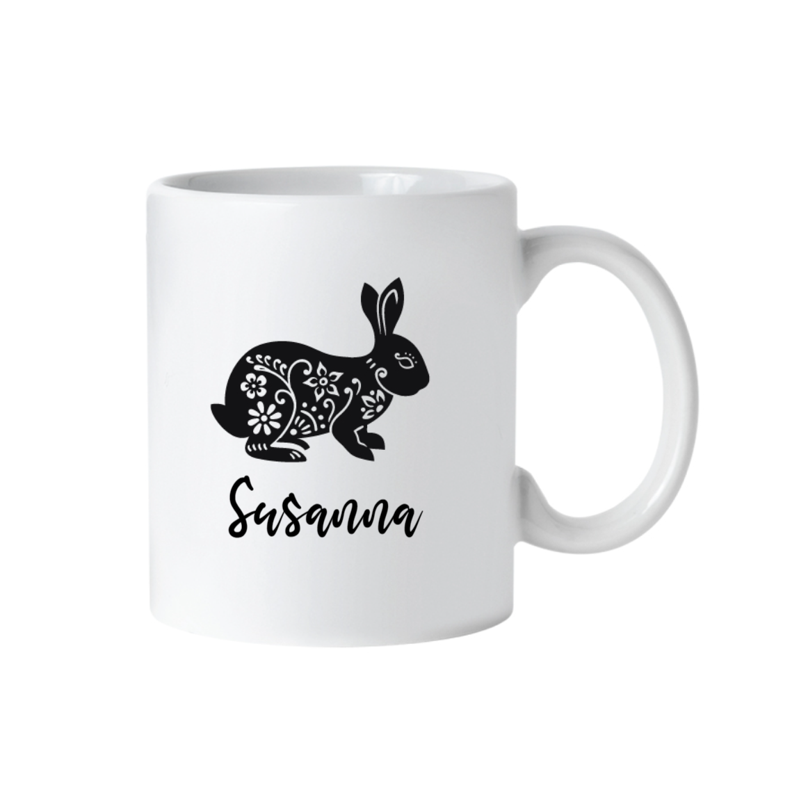 Tasse Hase mit Name
